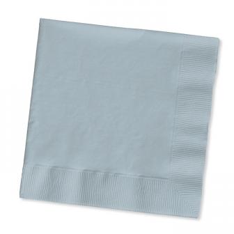 50 serviettes - argent