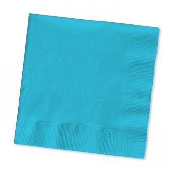 50 serviettes - turquoise