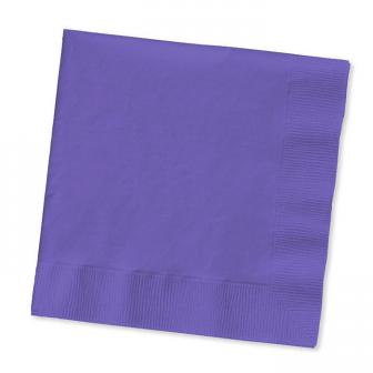 50 serviettes - lilas