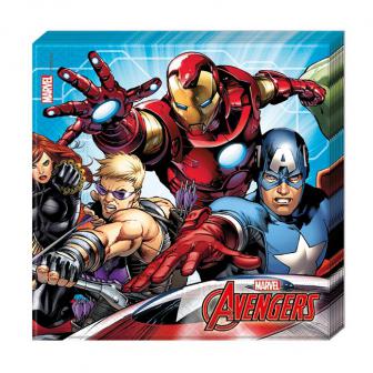 20 serviettes "Avengers"