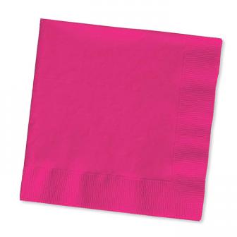 50 serviettes - magenta