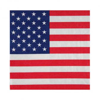 20 serviettes "United States of America"