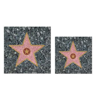 16 serviettes "Walk of Fame"