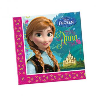 20 serviettes "La Reine des neiges - Disney"
