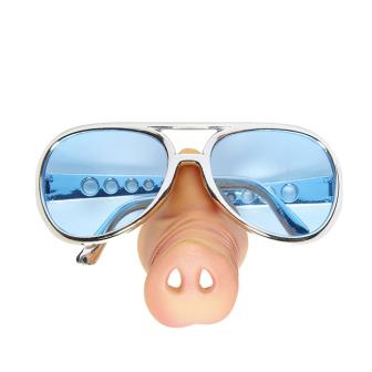 Lunettes de soleil avec nez de cochon