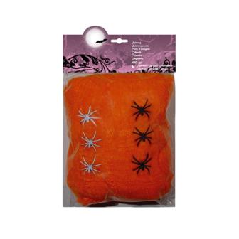 Toile d'araignée orange 100 g