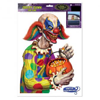 Sticker statique "Méchant clown"