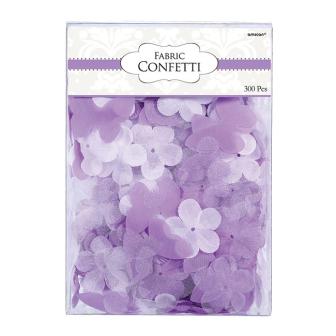 Confettis de table "Fleurs et papillons" 300 pcs. - parme
