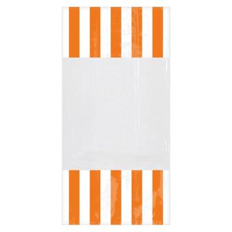 Petits sachets avec fermeture 10 pcs - orange