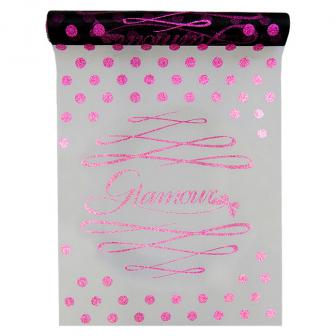 Chemin de table "Pink Glamour" 5 m