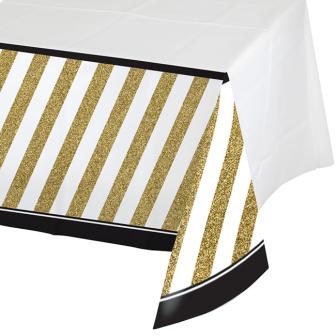 Nappe "Black & Gold" 137 cm x 259 cm