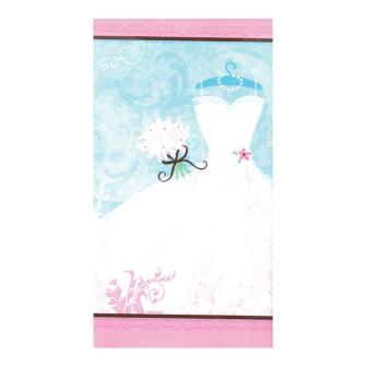 Nappe "Robe de mariée" 140 x 260 cm