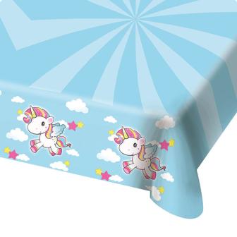 Nappe "Adorable licorne" 1,3 x 1,8 m