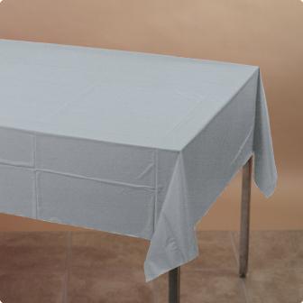 Nappe 137 x 274 cm - argent