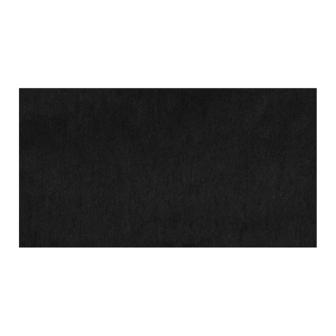 Nappe en non-tissé "Élégance" 1,5 x 3 m - noir