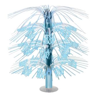 Déco de table fontaine "Baby" 46 cm - bleu