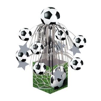 Déco de table fontaine "Vive le foot" 32 cm