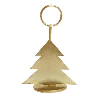 Porte-nom "Sapin de Noël" 2 pcs. - doré