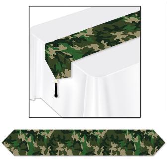 Chemin de table "Camouflage" 183 cm