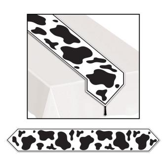 Chemin de table "Motif vache" 180 cm