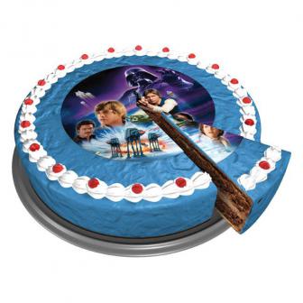 Disque pour gâteau "Star Wars" 16 cm