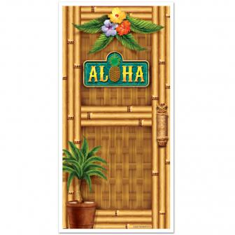 Décoration Aloha "Porte en bambou"  152 cm