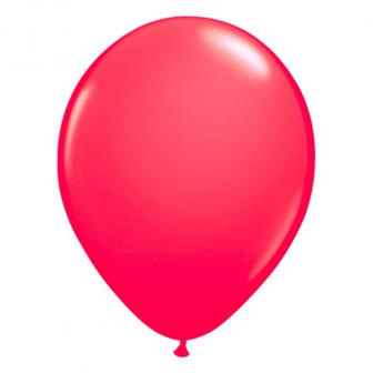 50 ballons de baudruche à UV unis - rose fluo