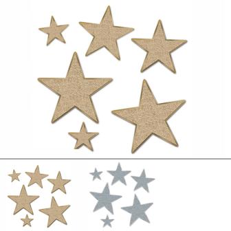 Déco murale "Ciel étoilé brillant" 6 pcs.