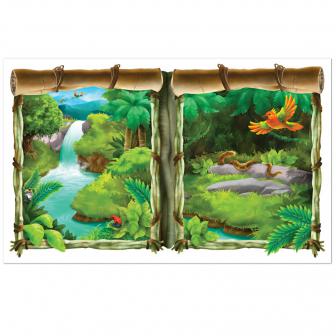 Déco murale "Jungle tropicale" 157 cm