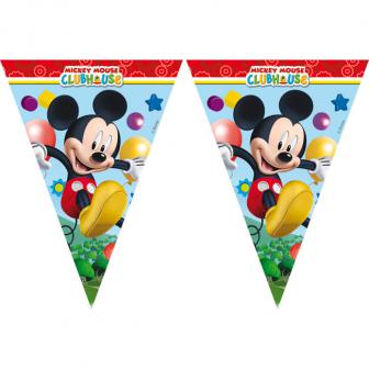 Guirlande de fanions "Le club de Mickey Mouse" 230 cm