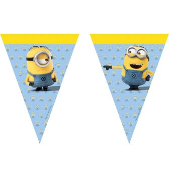 Guirlande de fanions "Les minions" 2,3 m