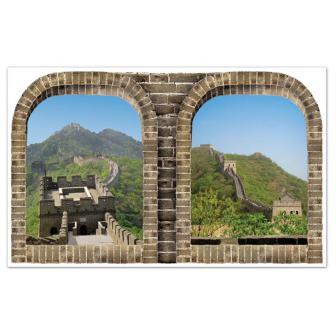 Déco murale XXL Grande Muraille de Chine 1,57 m