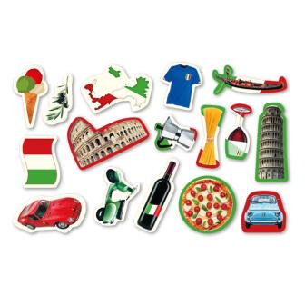 Confettis XXL "Italie" 48 pcs.