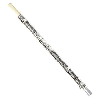 Fume-cigarette "Glamour" 30 cm - argenté