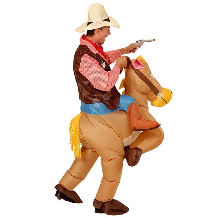 Costume gonflable "Cheval" 2 pcs. à prix minis sur decoagogo.fr