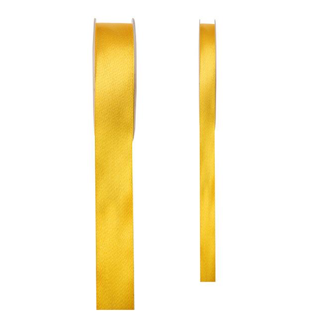 Ruban Satin Or 3 Mm X 50 M - Double Face Brillant - Pour Emballage Cadeau, Mariage, Bonbonnière, Décoration - Polyester