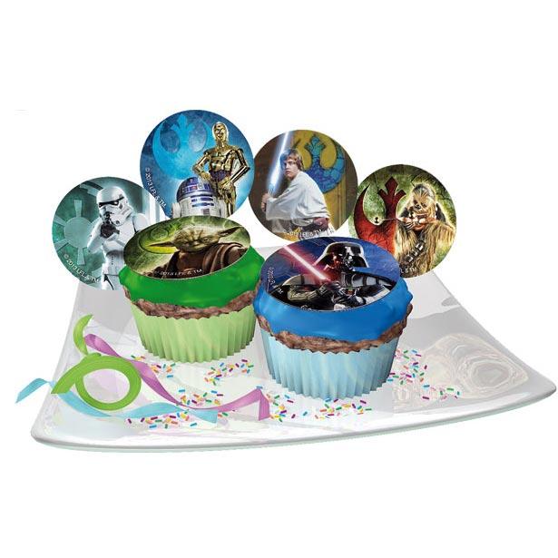 Cirque disques cupcake