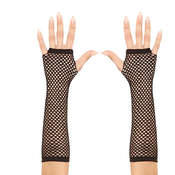Lot De 2 Paires De Gants Gothiques Déchirés Sans Doigts - Unisexe, Style Rock, Gris Foncé, 23 Cm