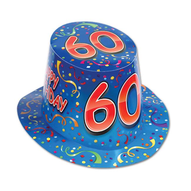 Chapeau d'anniversaire 60 Ans à prix minis sur  !