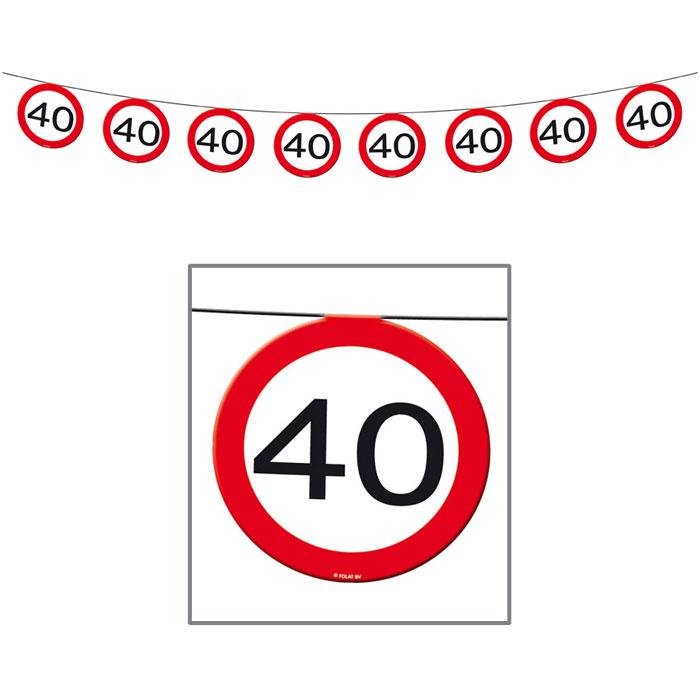 Guirlande Panneau De Limitation De Vitesse 40 Ans 12 M A Prix Minis Sur Decoagogo Fr Guirlande Panneau De Limitation De Vitesse 40 Ans 12 M A Prix Minis Sur Decoagogo Fr