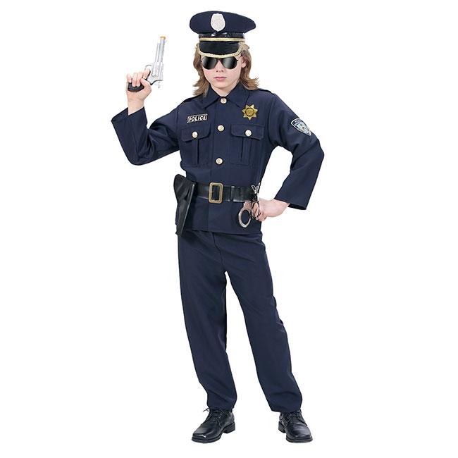 Costume enfant police taille 128