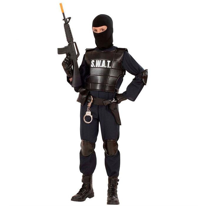 Costume pour enfant Policier SWAT 6 pcs. à prix minis sur