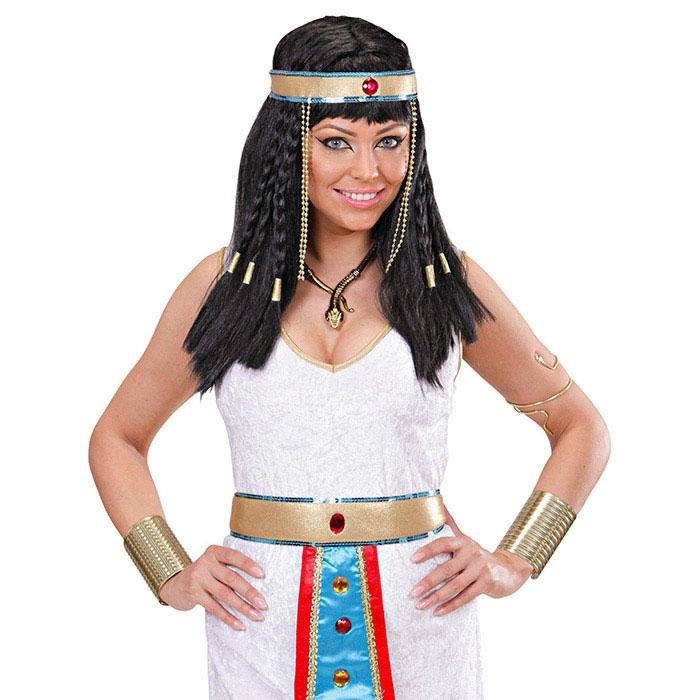 Accessoires égyptiens Accessoires Costume égyptien HIFOT - Perruque Cléopâtre Coiffe Serpent Bracelet Deguisement Cleopatre Femme Accessoires égyptiens Accessoires Costume égyptien HIFOT - Perruque Cléopâtre Coiffe Serpent Bracelet Deguisement Cleopatre Femme