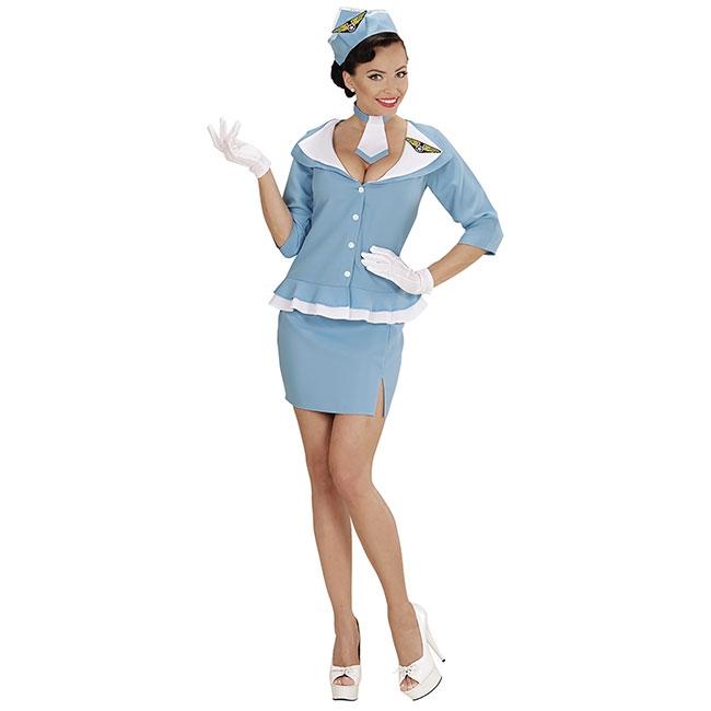 Costume Hotesse de l'air 4 pcs. à prix minis sur  !