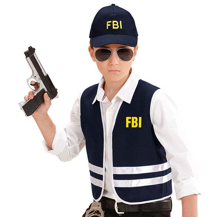 Kit de déguisement pour enfants FBI 2 pcs. à prix minis sur  !