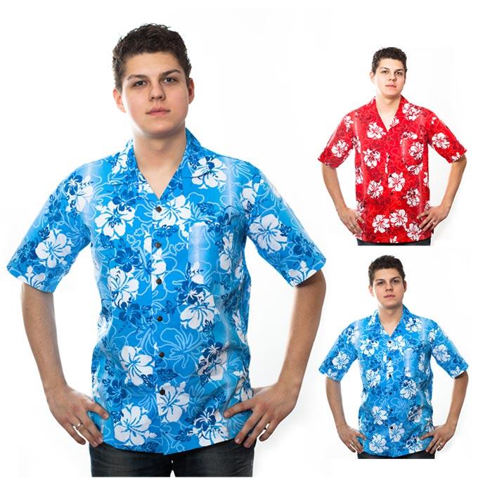 Chemise hawa enne Pacific Flower prix minis sur decoagogo