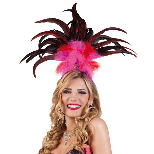 Accessoires Années Folles - Serre-tête à Plumes - Collier Perles - Boucles D'oreilles - Gants Soirée - Costume Gatsby