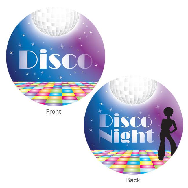 Déco de salle Disco Night 36 cm à prix minis sur  !