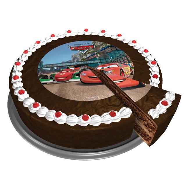 Disque Pour Gateau Disney Pixar Cars 16 Cm A Prix Minis Sur