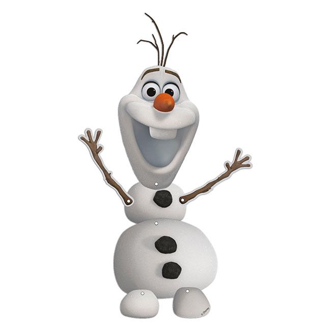 Déco murale Bonhomme de neige Olaf 55 cm à prix minis sur